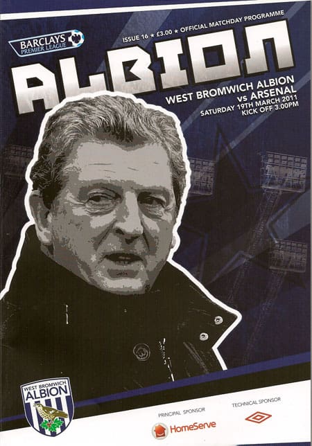 West Bromwich Albion FC  v Arsenal FC